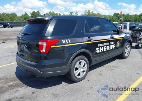 2018 Ford Police Interceptor from USA, damaged, VIN 1FM5K8AR9JGB69076